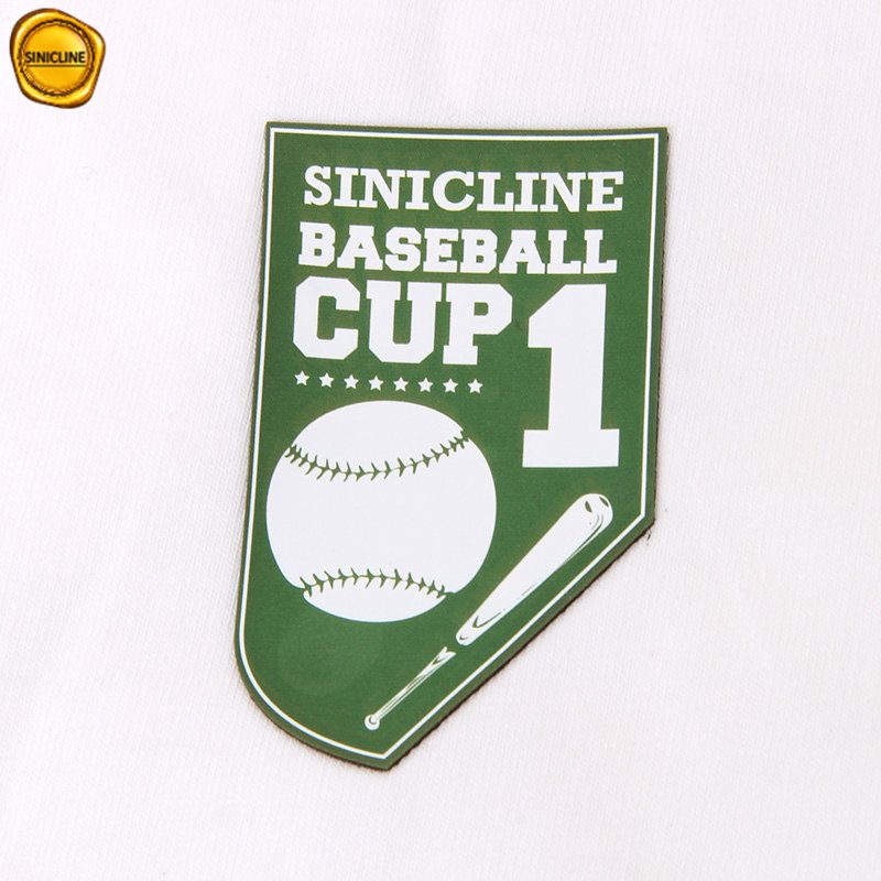 Sinicline silicone heat transfer label printing lululemon activewear heat transfers for garment