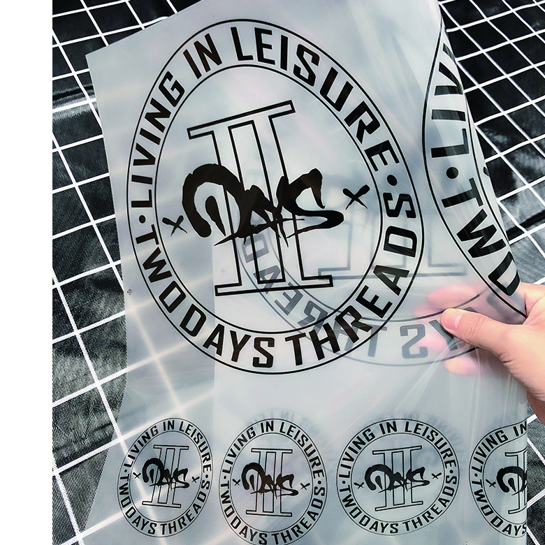Free Sample Custom Full Color Stickers Heat Transfer Letters Flat Irons Private Label Offset Heat Transfer Decals Custom Sticker