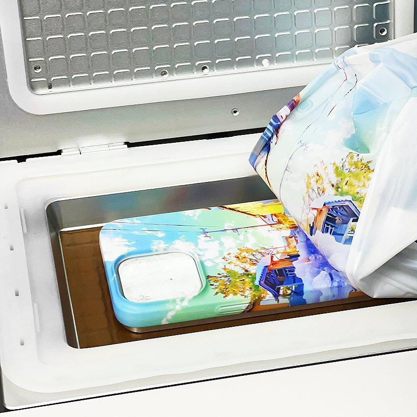 2024 New Mobile Sublimation Case Heat Transfer Printing Machine Custom 2 in 1 Magsafe Phone Case for Retail and Home Use