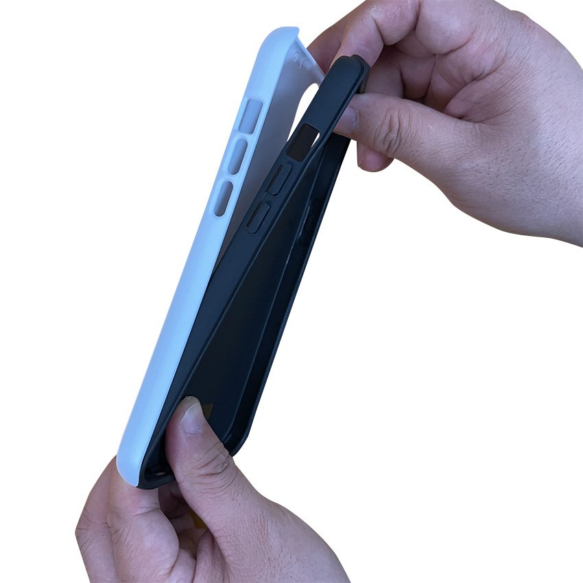 2024 New Mobile Sublimation Case Heat Transfer Printing Machine Custom 2 in 1 Magsafe Phone Case for Retail and Home Use
