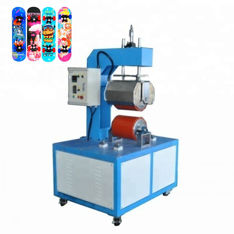 HP-L150A Dongguan supplier factory price hydraulic skateboard/surfboard heat transfer printing machine for diy pattern logo