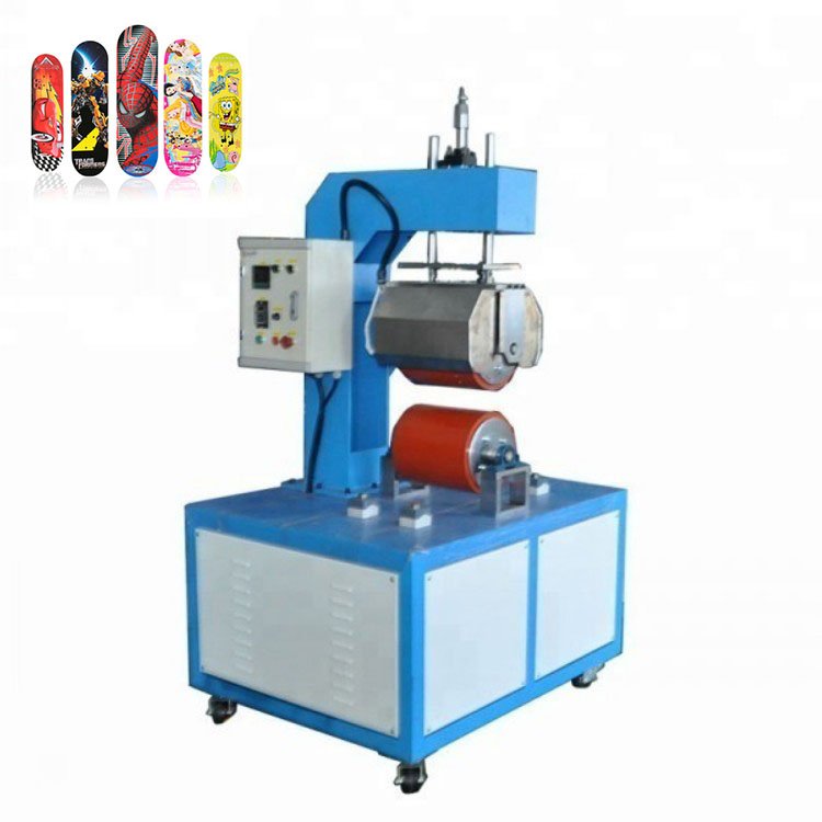 HP-L150A Dongguan supplier factory price hydraulic skateboard/surfboard heat transfer printing machine for diy pattern logo