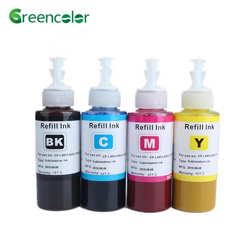 6 colors Sublimation transfer printing ink for epson L1800 L805 L801 ET8550 printer