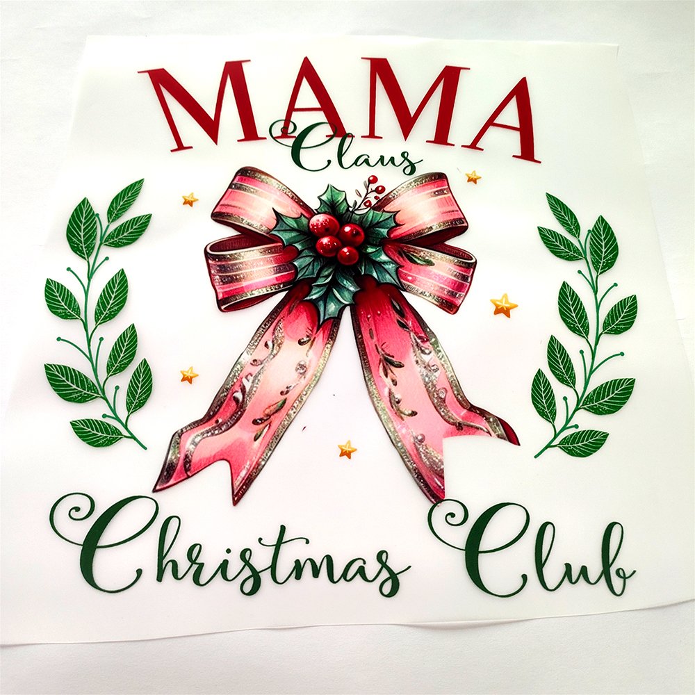 sewill Christmas dtf transfers DTF Heat Transfer hot peel Design ready to ship dtf transfer for t shirt