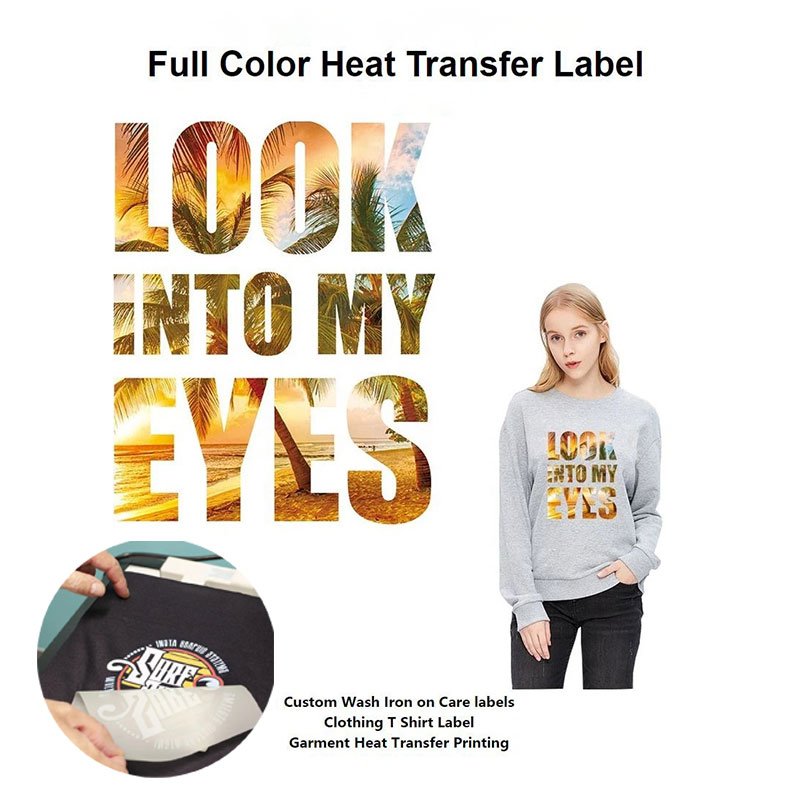 clothing accessories custom heat press graphic pattern Transfer Printing DTF Heat Transfers Printing T Shirt Sticker