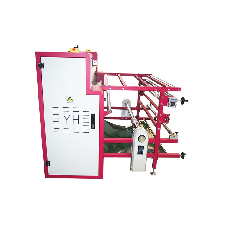 Small Economic Version sport wear calendar rotary transfer printing fabric sublimation heat press machine