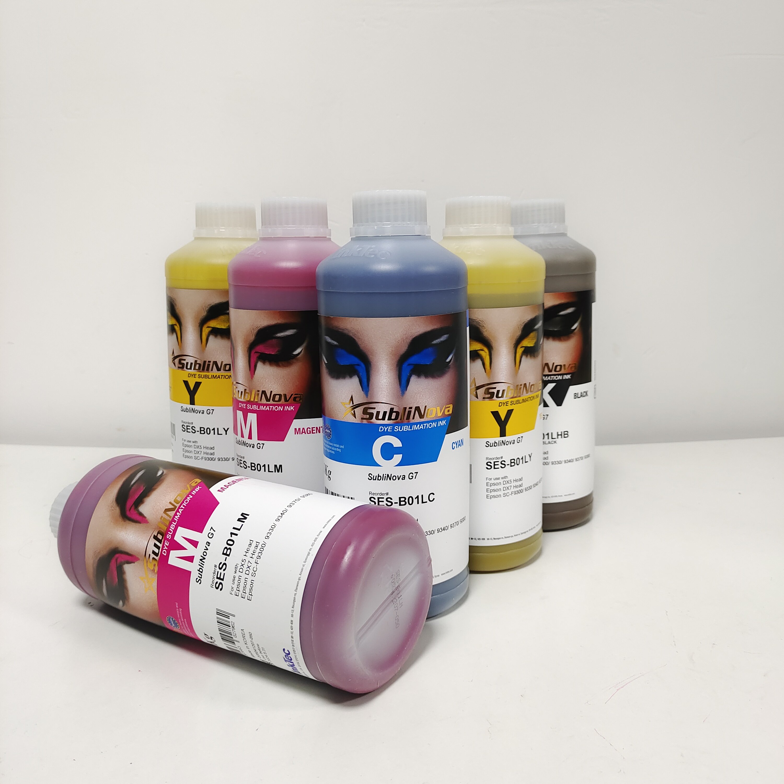 Sublinova SES sublimation dye ink 1000ml Korea sublimation ink for dx5 dx7 TFP print head sublimation ink printer