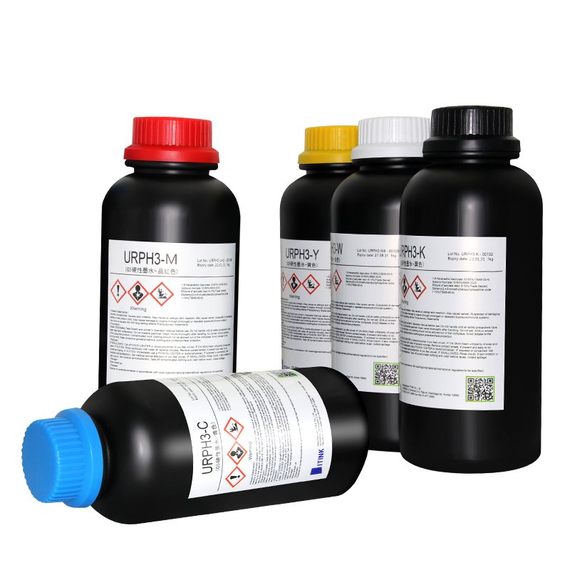 High Quality Korea IT UV Ink ITINK for Ricoh G5 5S 6 Industrial printhead URPH3 LED UV INK Hard Neutral Flexible Ink