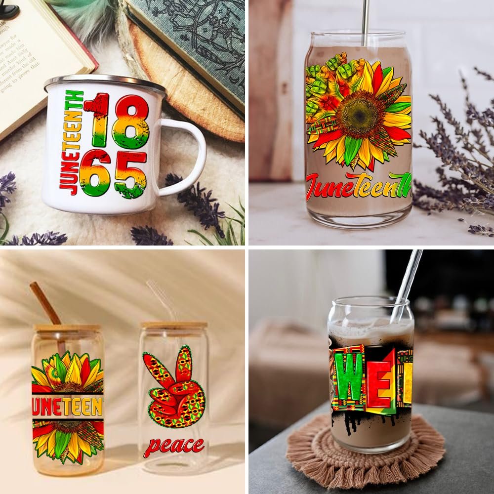 Wholesale 16oz UV DTF Cups Wraps Transfers Custom Logo 16 oz Decals Stickers for Mugs Transfer Printing