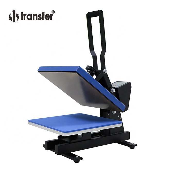 15x15 T Shirt Printing Machine 38x38 Logo Heat Press Machine Sublimation Heat Transfer Printing Manual Press Machine