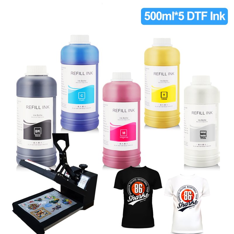 Ocbestjet A3 A4 DTF Printer Heat Transfer Printing A4 DX5 DTF Pet Film Printing Pet Flim Printer