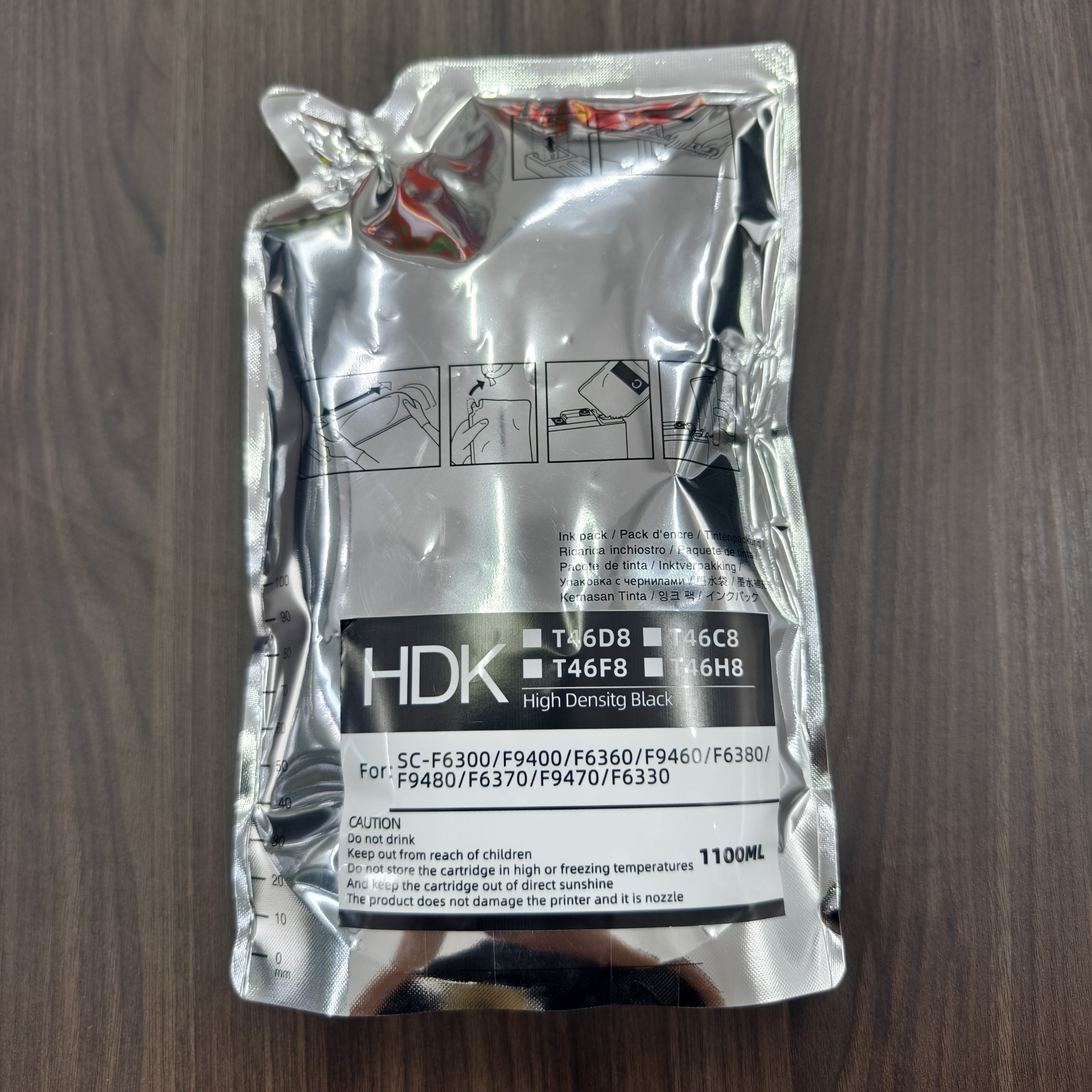 heat transfer 1100ml substitute epson sublimation ink for epson F6300 F6330 F9400 F9470 printer