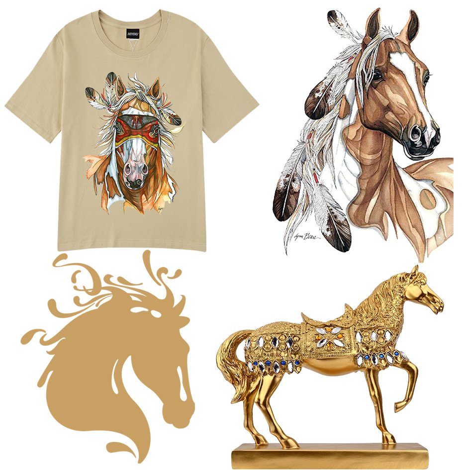 Custom dtf transfers designs ready to press Iron On Sticker Logo Printed Transfers Heat Transfer Designs For T Shirts