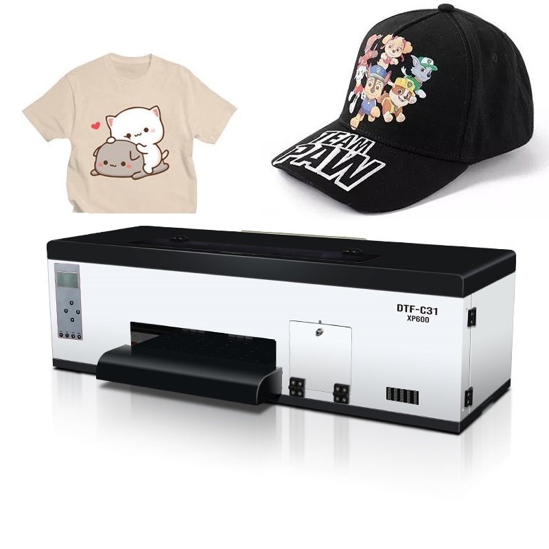 Hot Sale A3+/A3 30/33cm Transfer Film Printing Machine Eps XP600 DTF Printer for T Shirt Logo Printing