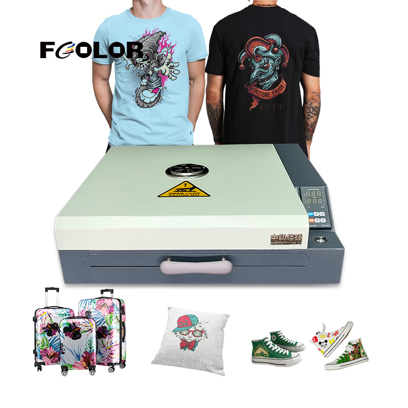 Fcolor DTF Mini Oven For T-shirts A3 Drying Machine With Heat Transfer L1800 Dtf Printer
