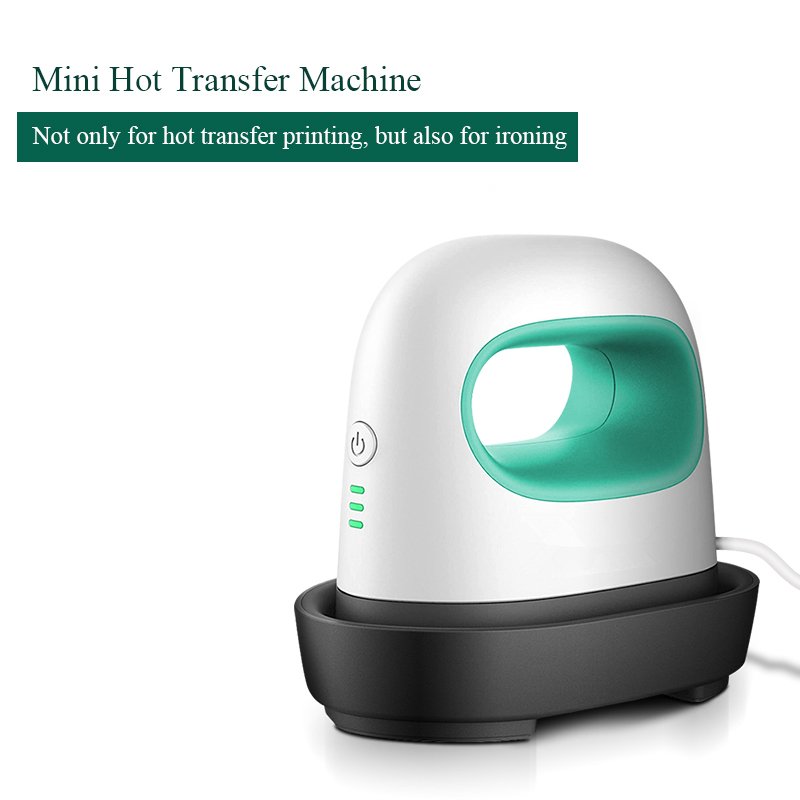 High Quality Portable Small Hot Iron Mini Size Heat Press Machine for Shoes Hats T-shirts Labels Logos for Mini Printing