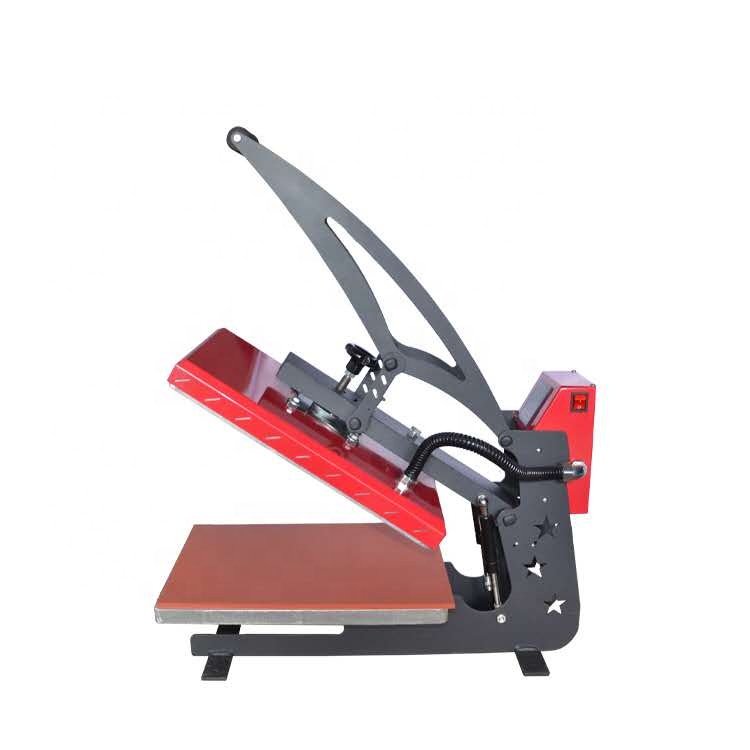 Manual High Quality heat press transfer machine Sublimation 16x24 Inch for T-shirt