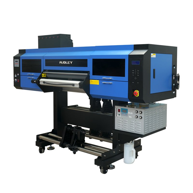 2024 Audley All-in-One UV DTF Printer with Laminator New A1 A2 A3 Print Dimension Multicolor Automatic printing machine