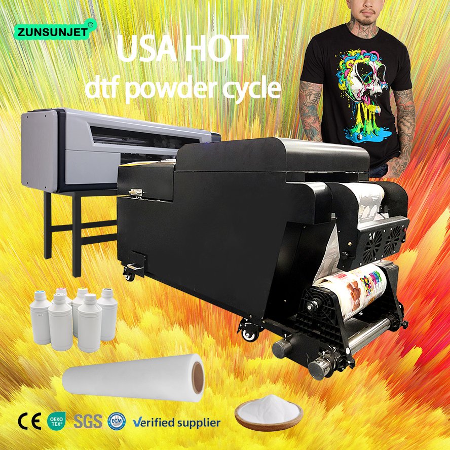 High Speed Dtf Pro All-In-One Printer 40Cm 40 Dtf Cm Printer I 3200 Clothes 4K digital Dtf Printer Printing Machine