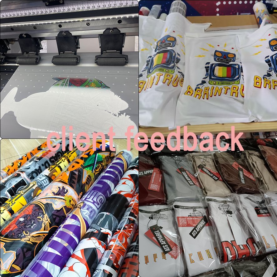 High Speed Dtf Pro All-In-One Printer 40Cm 40 Dtf Cm Printer I 3200 Clothes 4K digital Dtf Printer Printing Machine