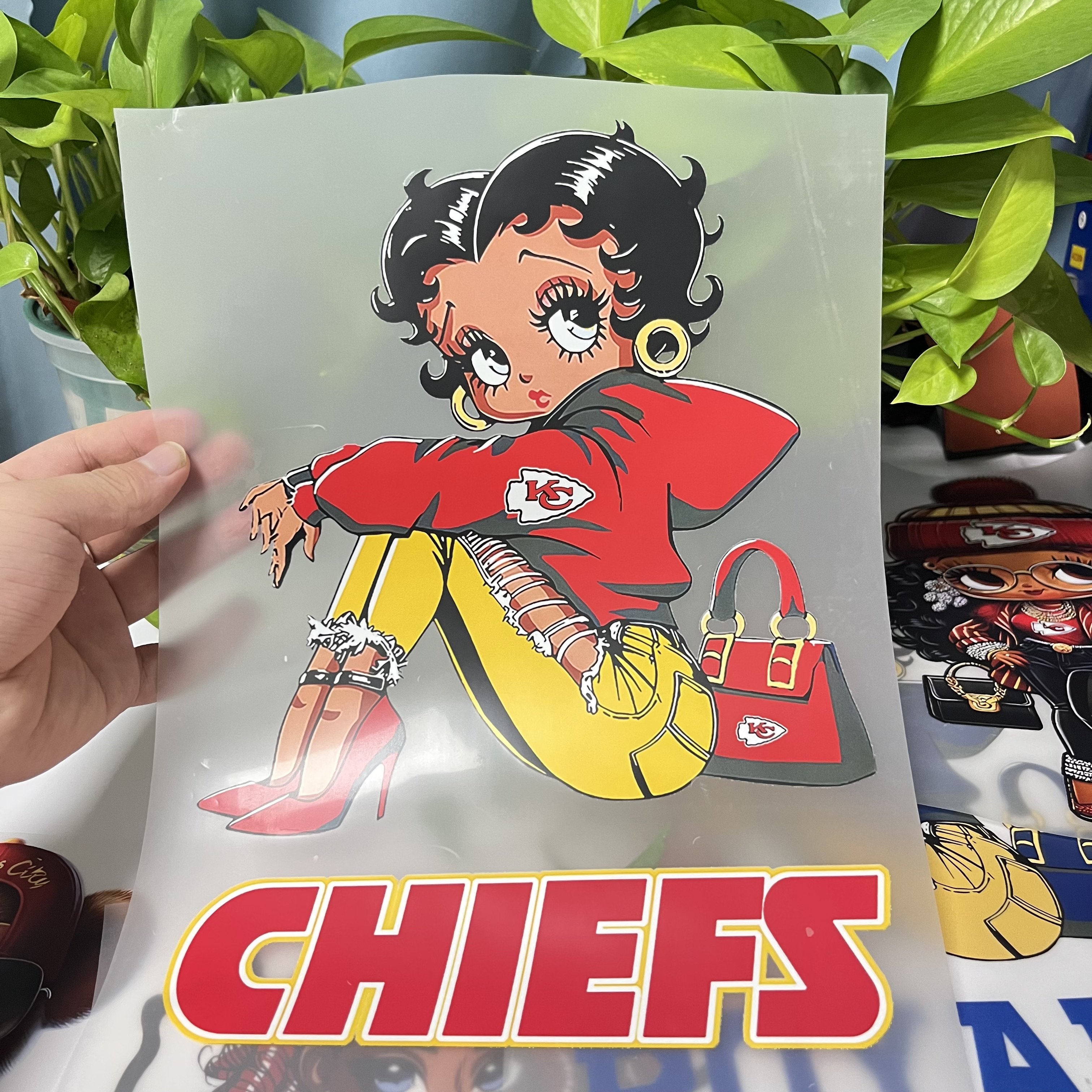 Factory custom screen print transfers heat press logo print for clothing dtf transfers plastisol heat transfer stickers