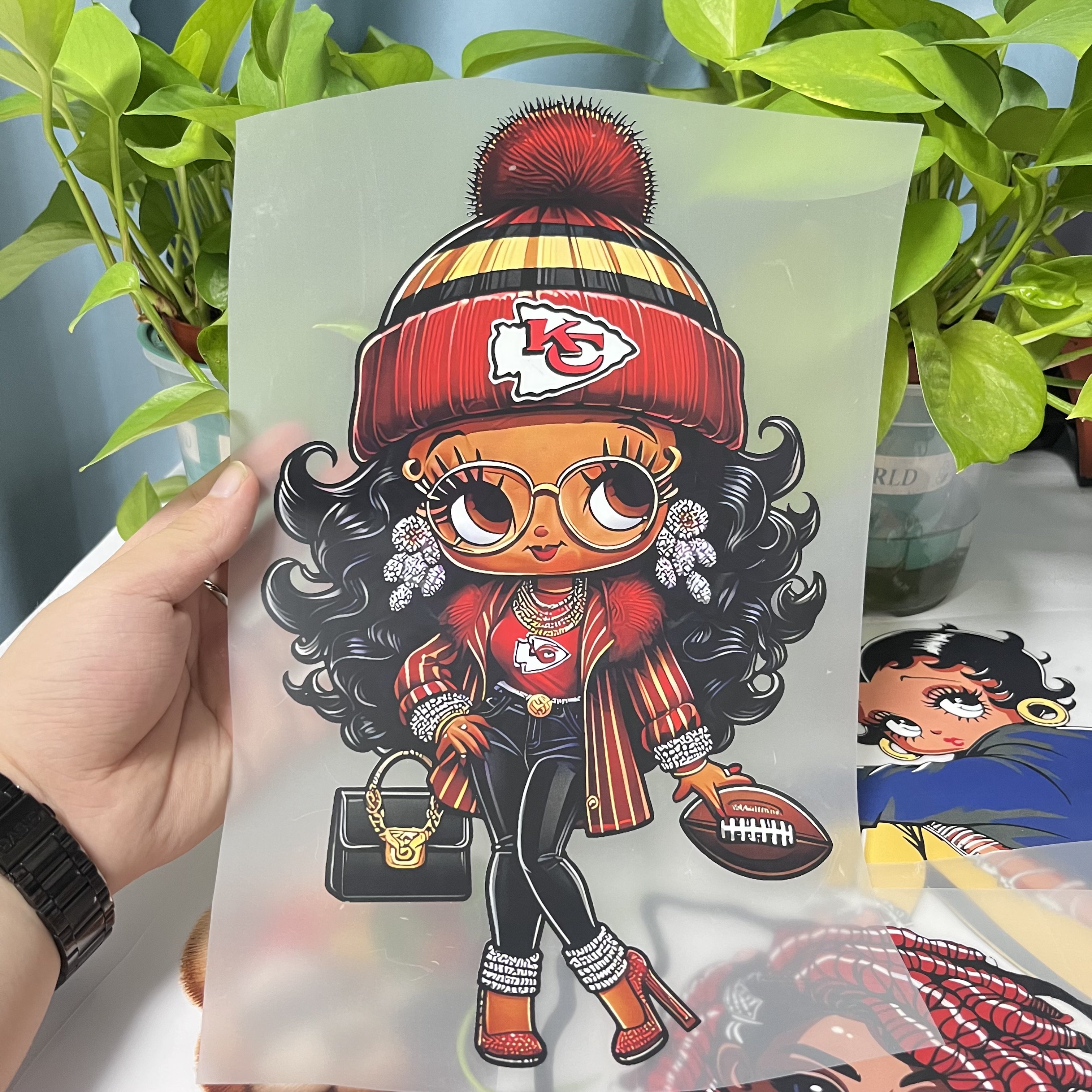 Factory custom screen print transfers heat press logo print for clothing dtf transfers plastisol heat transfer stickers
