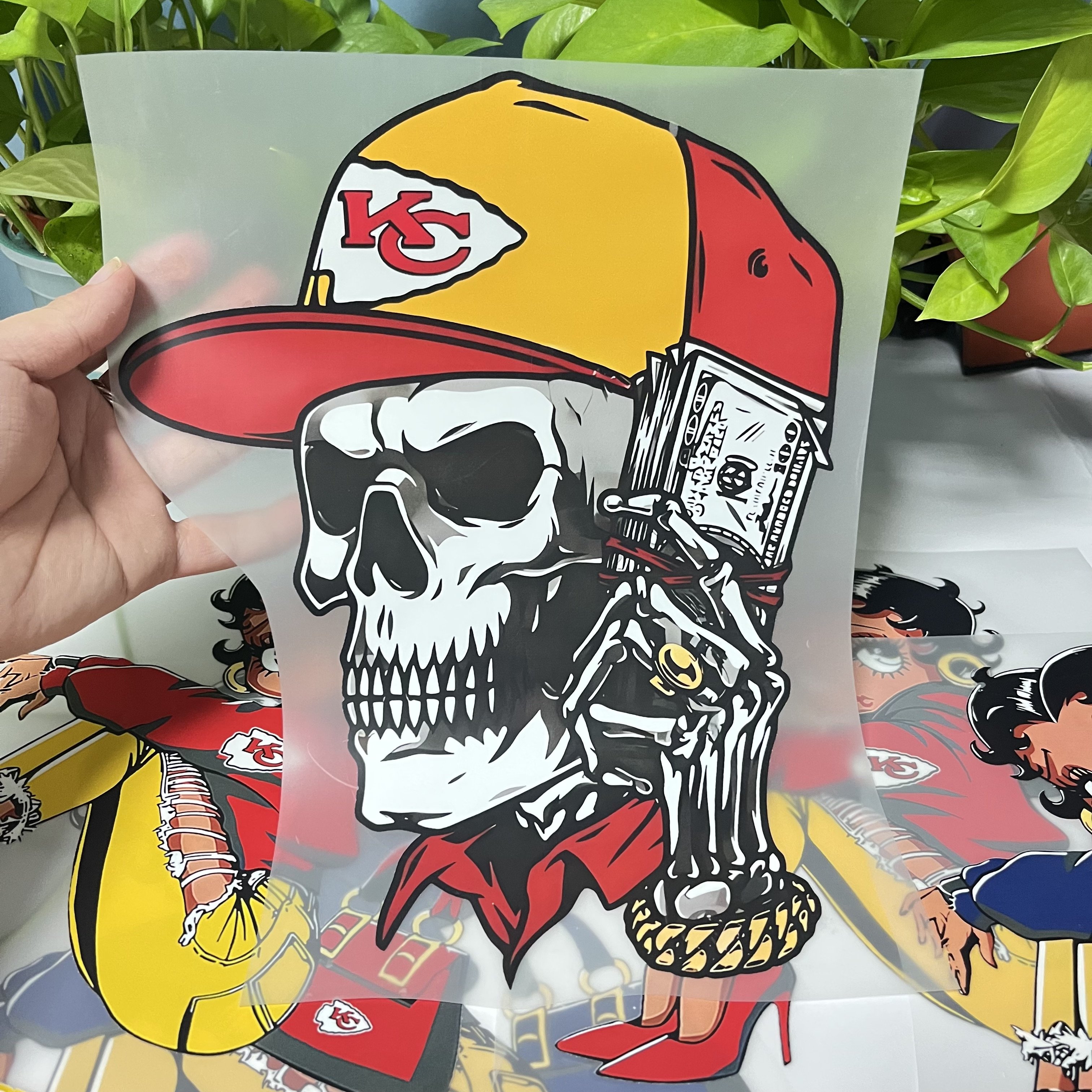 Factory custom screen print transfers heat press logo print for clothing dtf transfers plastisol heat transfer stickers