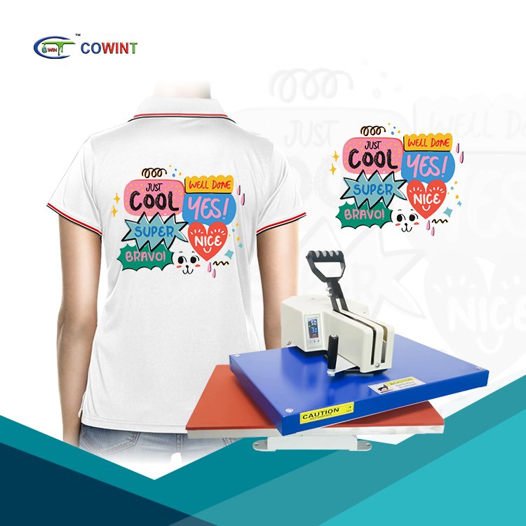 Cowint 16x24 16x20 15x15 inch digital t-shirt heat transfer press machine Heat Press Machine for tshirt clothes