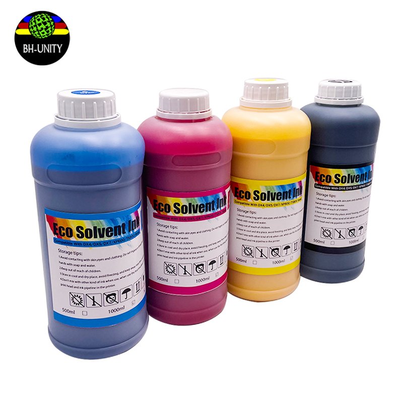 Best price Eco Solvent Ink xp600 tx800 for dx5 dx7 i3200 E1 print head Environment Friendly Ink