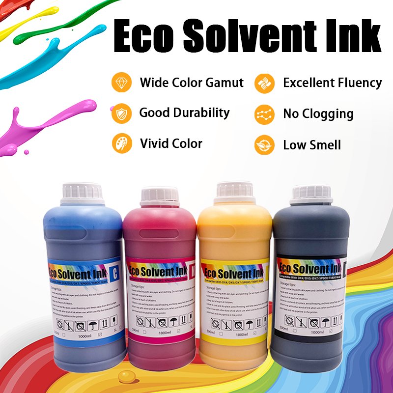 Best price Eco Solvent Ink xp600 tx800 for dx5 dx7 i3200 E1 print head Environment Friendly Ink