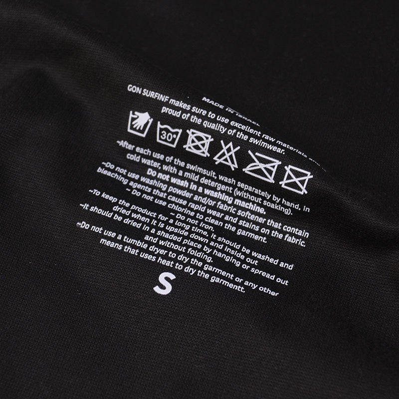 Hot sales Custom Brand Name Clothes Heat Press Neck Size Printing Logo Iron On Garment Dtf Heat Transfer Printing Stickers