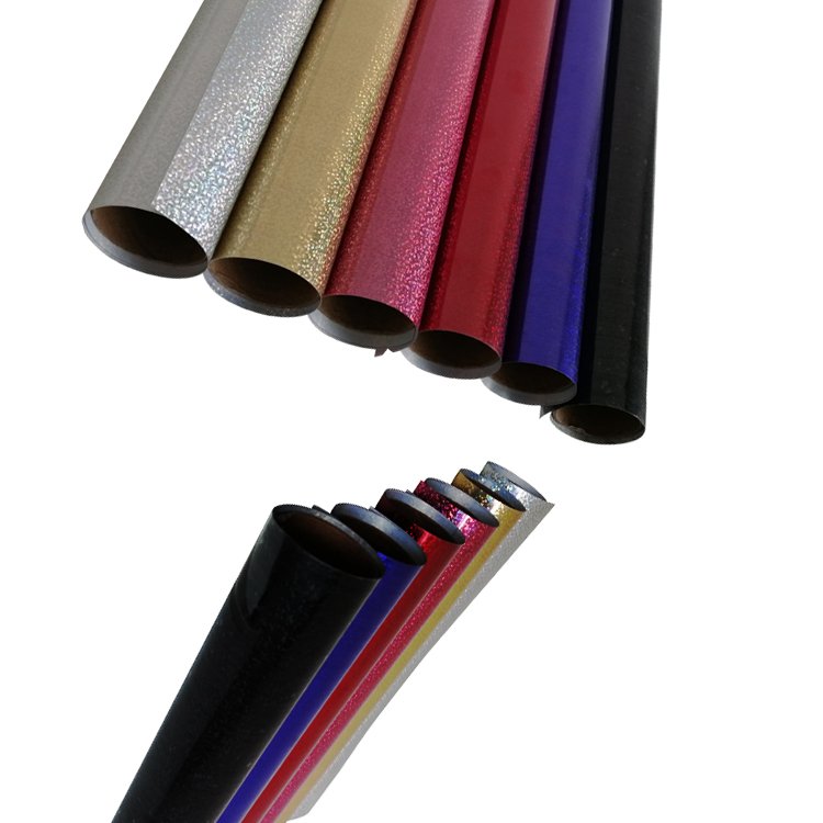 Wholesale Film Rolls Hot Sale Roll Custom Logo Holographic Printing on Clothing Heat Transfer Printing