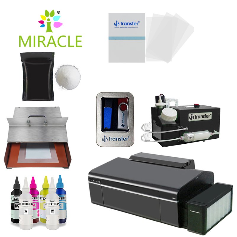 no cut transfer for ink printer fabric t-shirt cloths printing machine