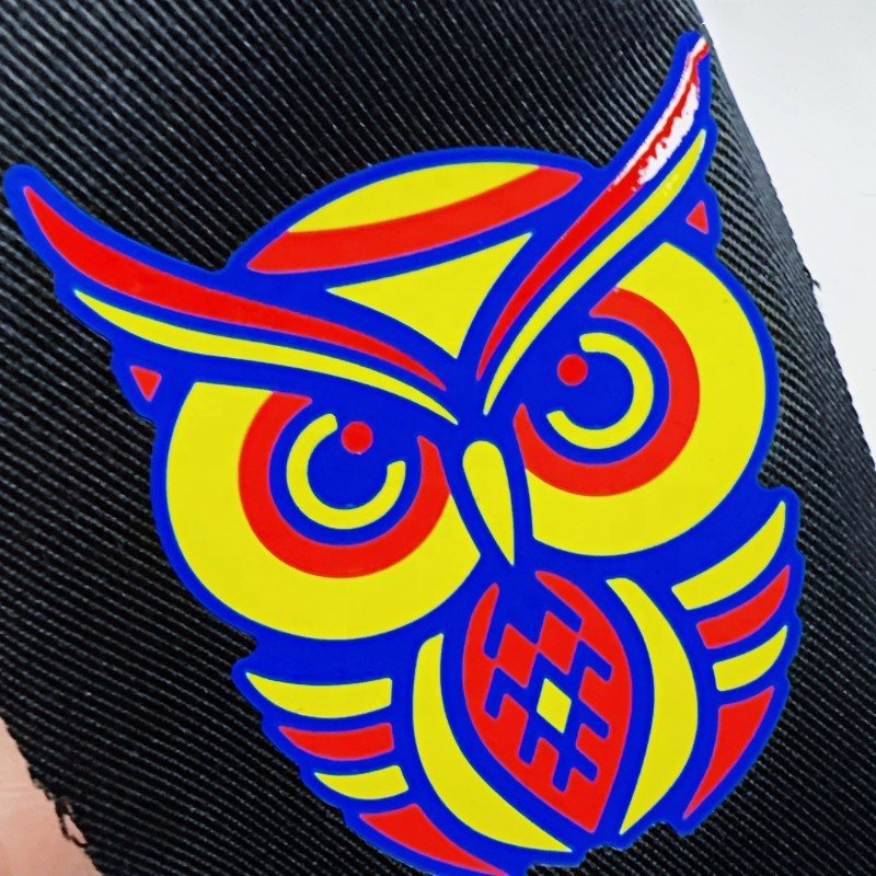 Custom High Density rubber Sticker Custom Logo Maker 3D Raised Heat Transfer Print Silicone Labels for T Shirt