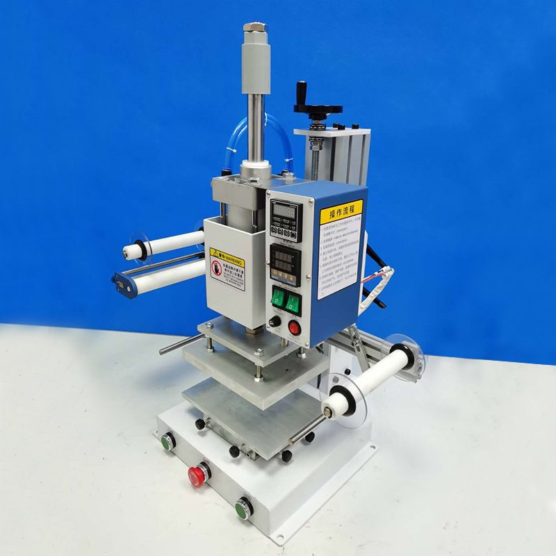 2022 Hot Small Heat Transfer Hot Foil Stamping Machine Book Edge Bronzing Machine For Sale Gold foil printing machine