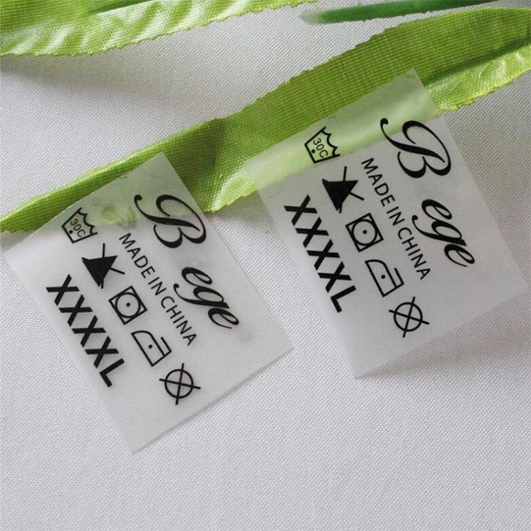 Digital Heat Transfer silicone Size Label Printing On Clothes T-shirt Badge rubber patches Customized Name Logo Pattern Iron on