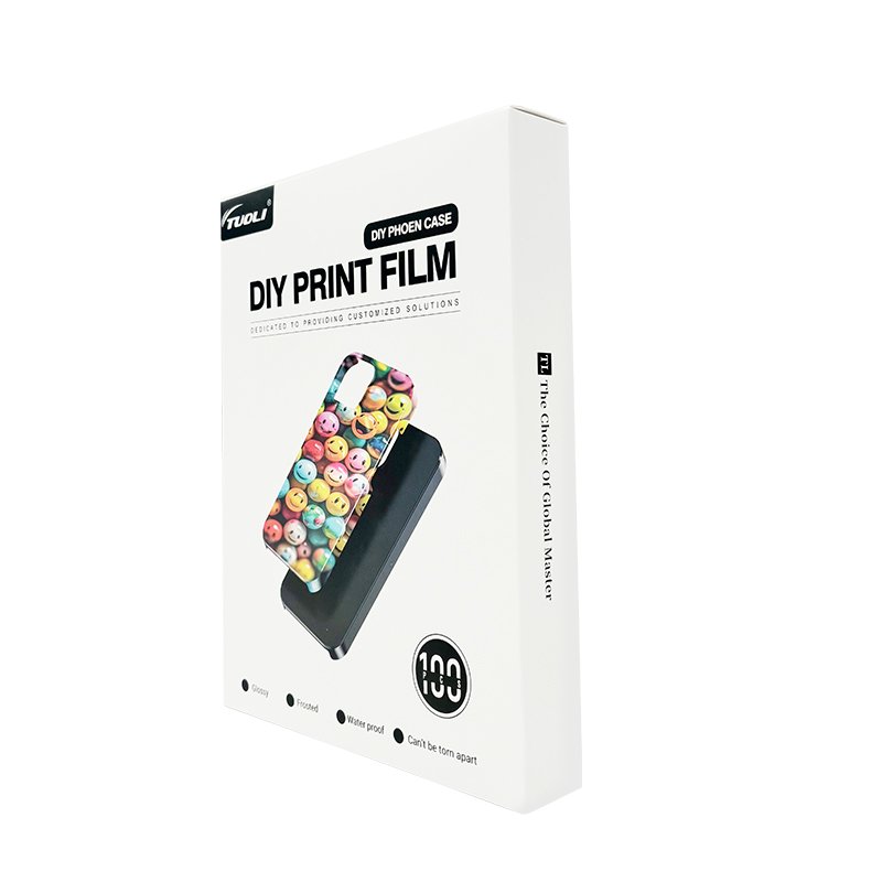 TuoLi Manufacturer 3D Sublimation Heat Press Transfer Printing Film for DIY Mobile Phone Case Machine