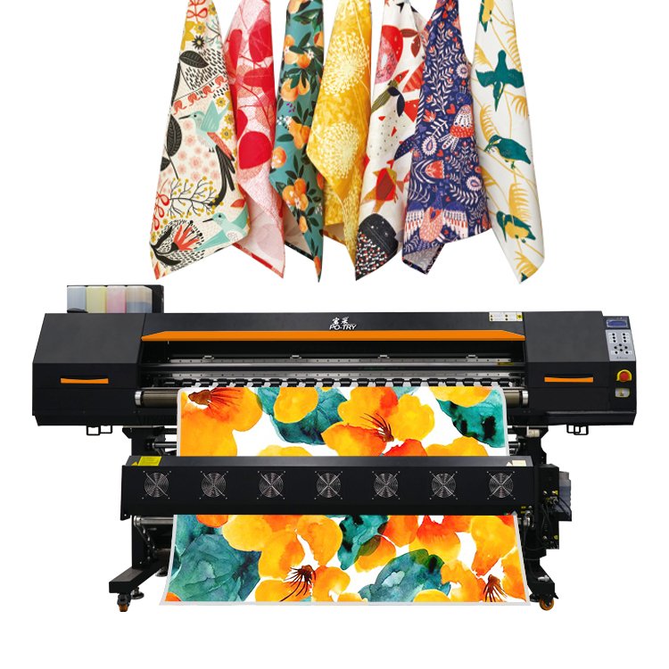 PO-TRY heat transfer Digital Tshirt Printing Machine sublimation printer