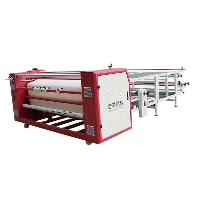 2024 Factory Directly produce calandra roll ro roll heatpress large format rotary heat press transfer machine for socks