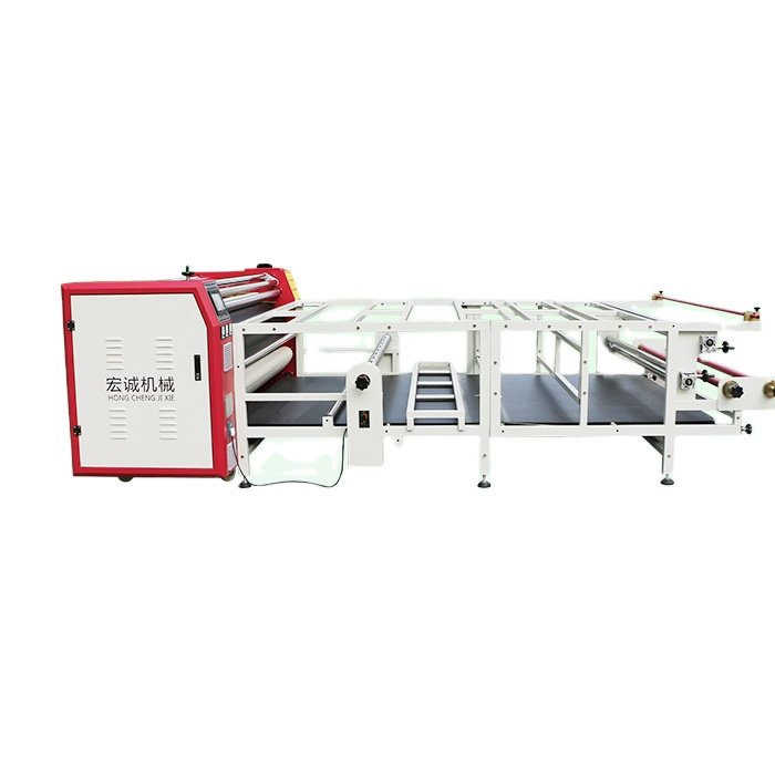 2024 Factory Directly produce calandra roll ro roll heatpress large format rotary heat press transfer machine for socks