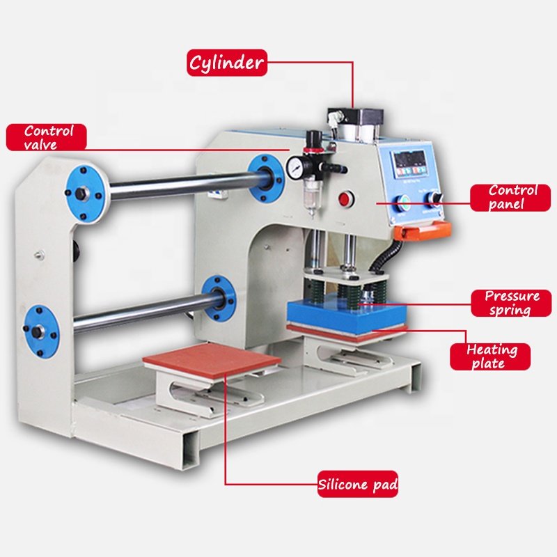 Hot Sale Sublimation Double Station Flat Heat Transfer Machine for Print T shirt Pillow Case Phone Case Hoodies