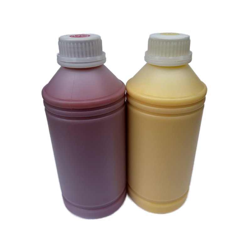 T-shirt transfer printing DTF Pet film white transfer pigment DTF ink 1000ml for A3 film DTF printer