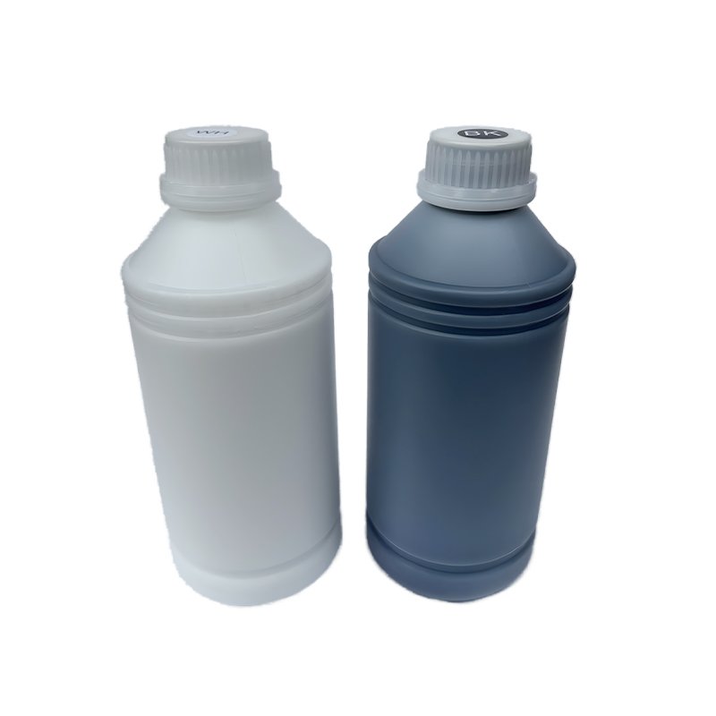 T-shirt transfer printing DTF Pet film white transfer pigment DTF ink 1000ml for A3 film DTF printer