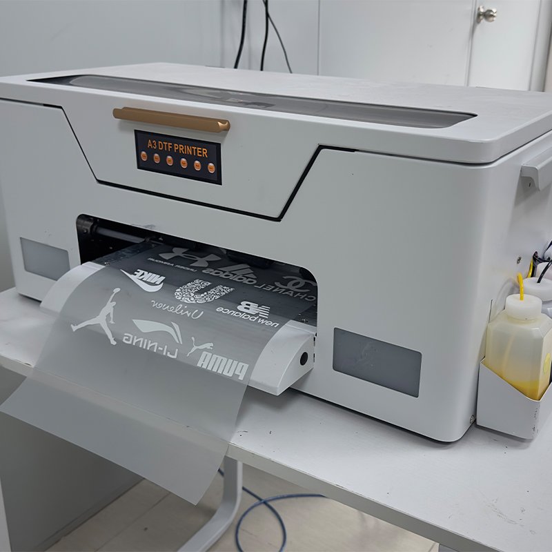 T-shirt transfer printing DTF Pet film white transfer pigment DTF ink 1000ml for A3 film DTF printer