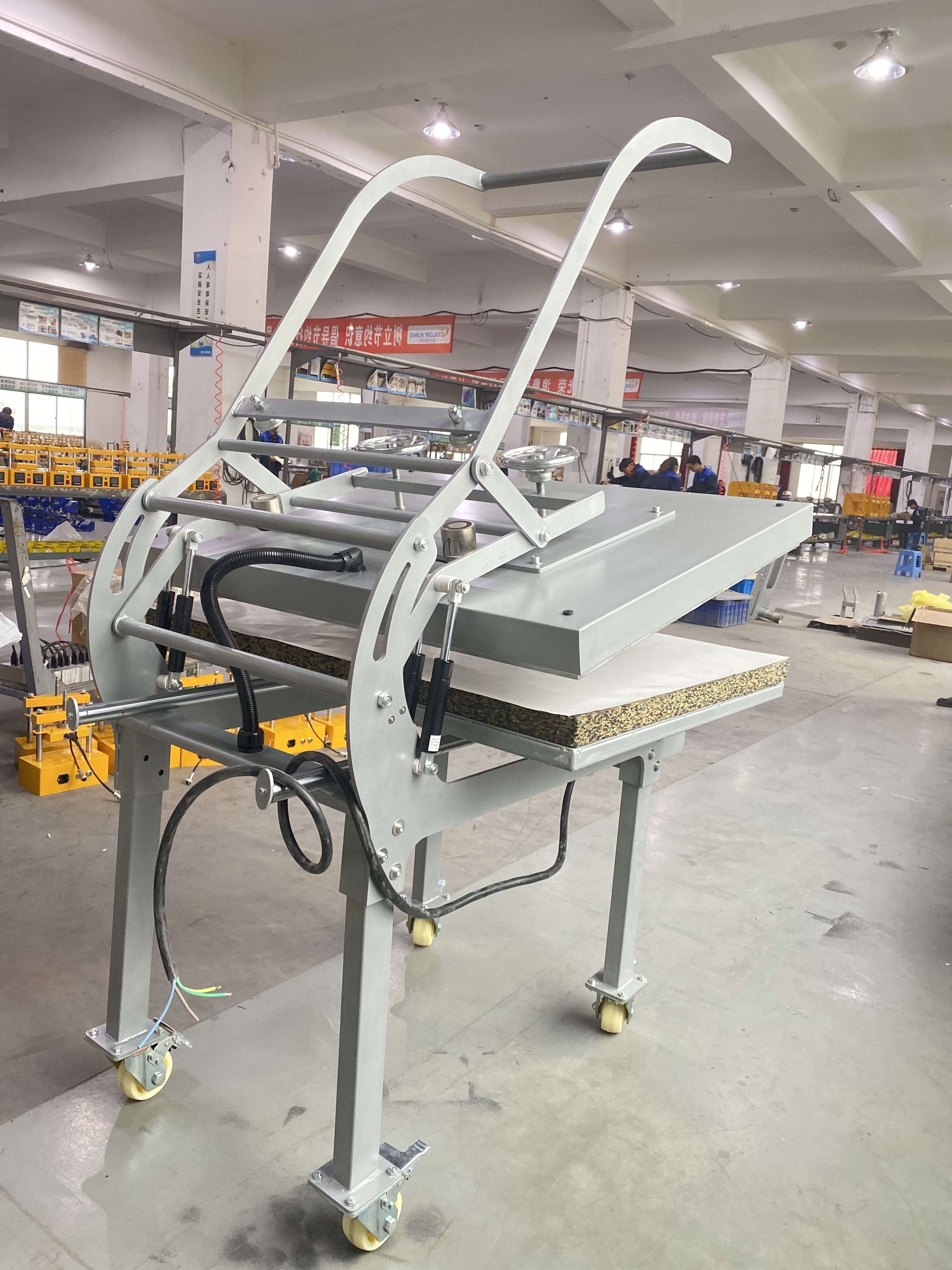 automatic large format 80x100cm factory transfer print machine sublimation blanks