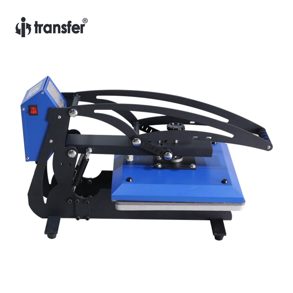 38x38cm clamshell tshirt heat press sublimation transfer printing machine