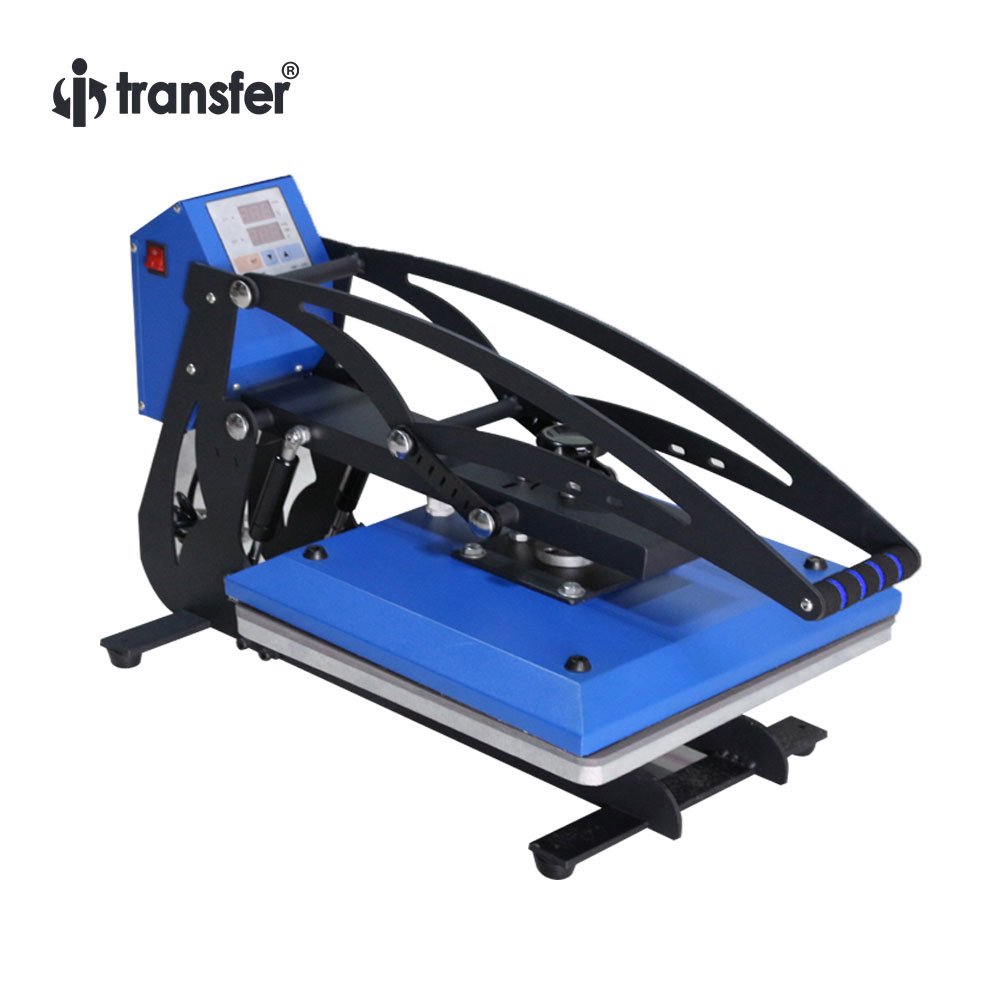 38x38cm clamshell tshirt heat press sublimation transfer printing machine