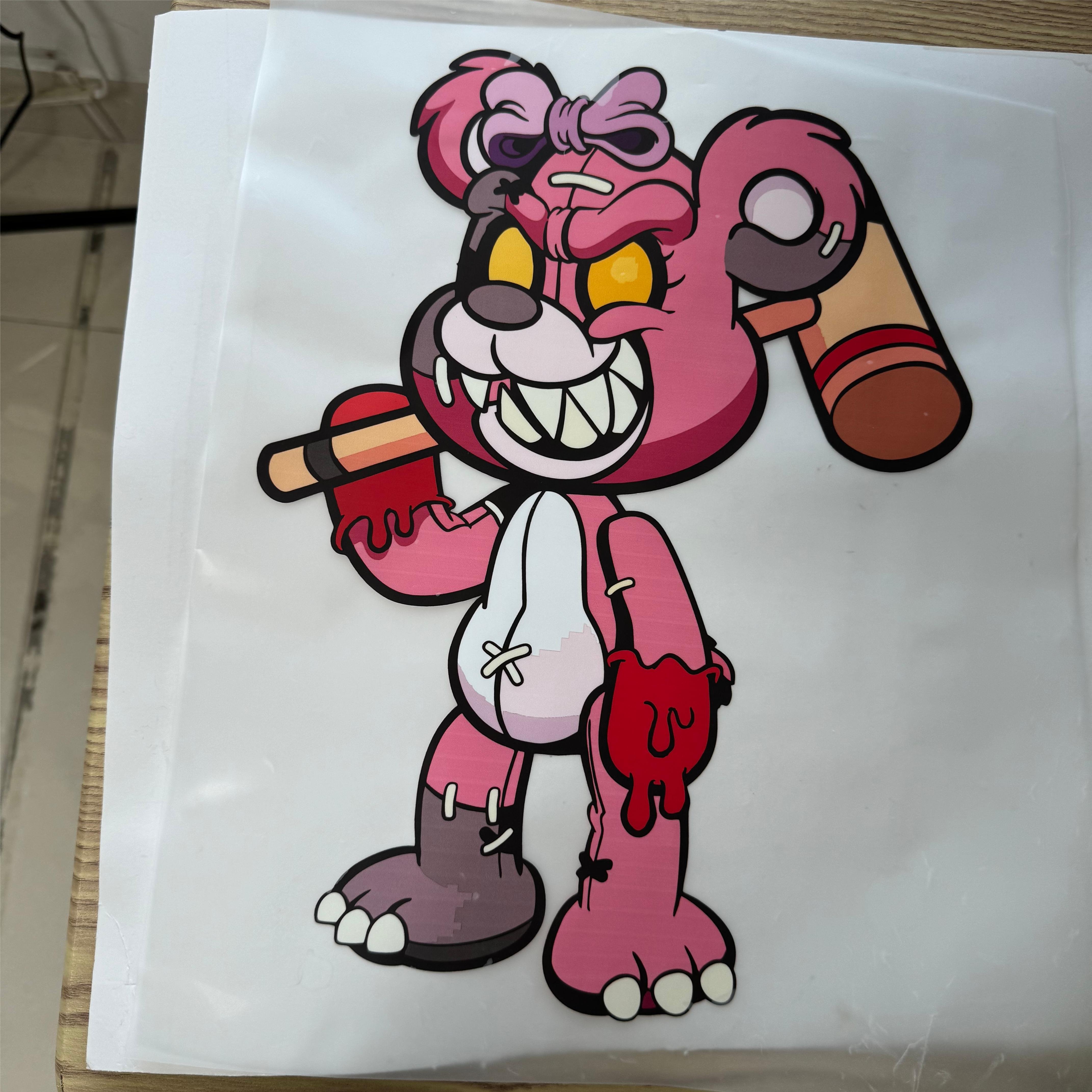 Wholesale Custom DIY Screen Printing Stickers DTF Thermal Transfer for T-Shirts and Garments Heat Transfer Printing