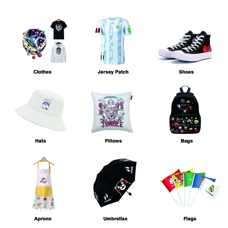 factory wholesale Dtf Transfers Designs heat transfer vinyl Ready To press Custom Print Transfer For clothing