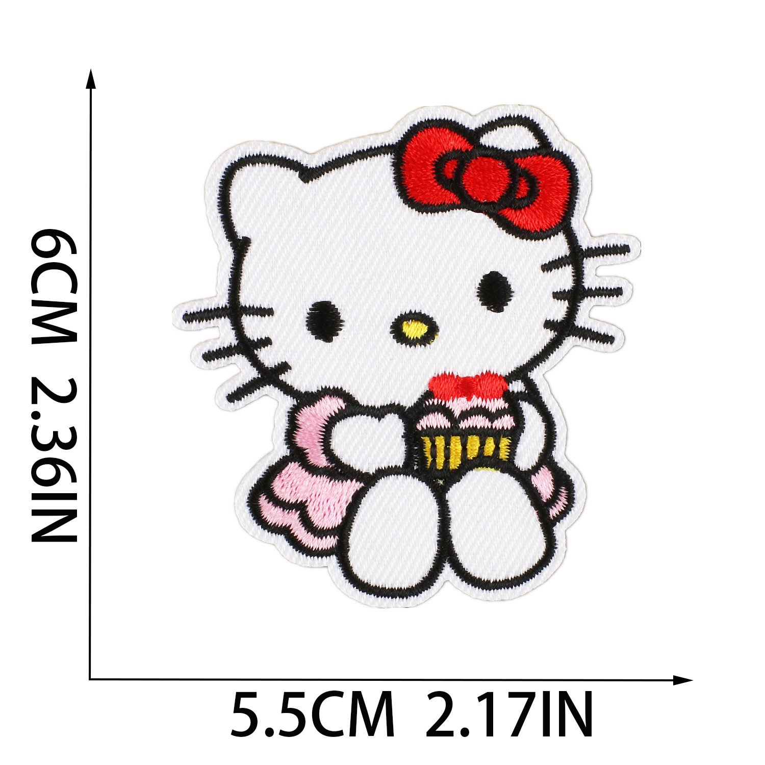 Cartoon characters transfer printing patch embroidery Cartoon cat custom patches clothes accessories Patch